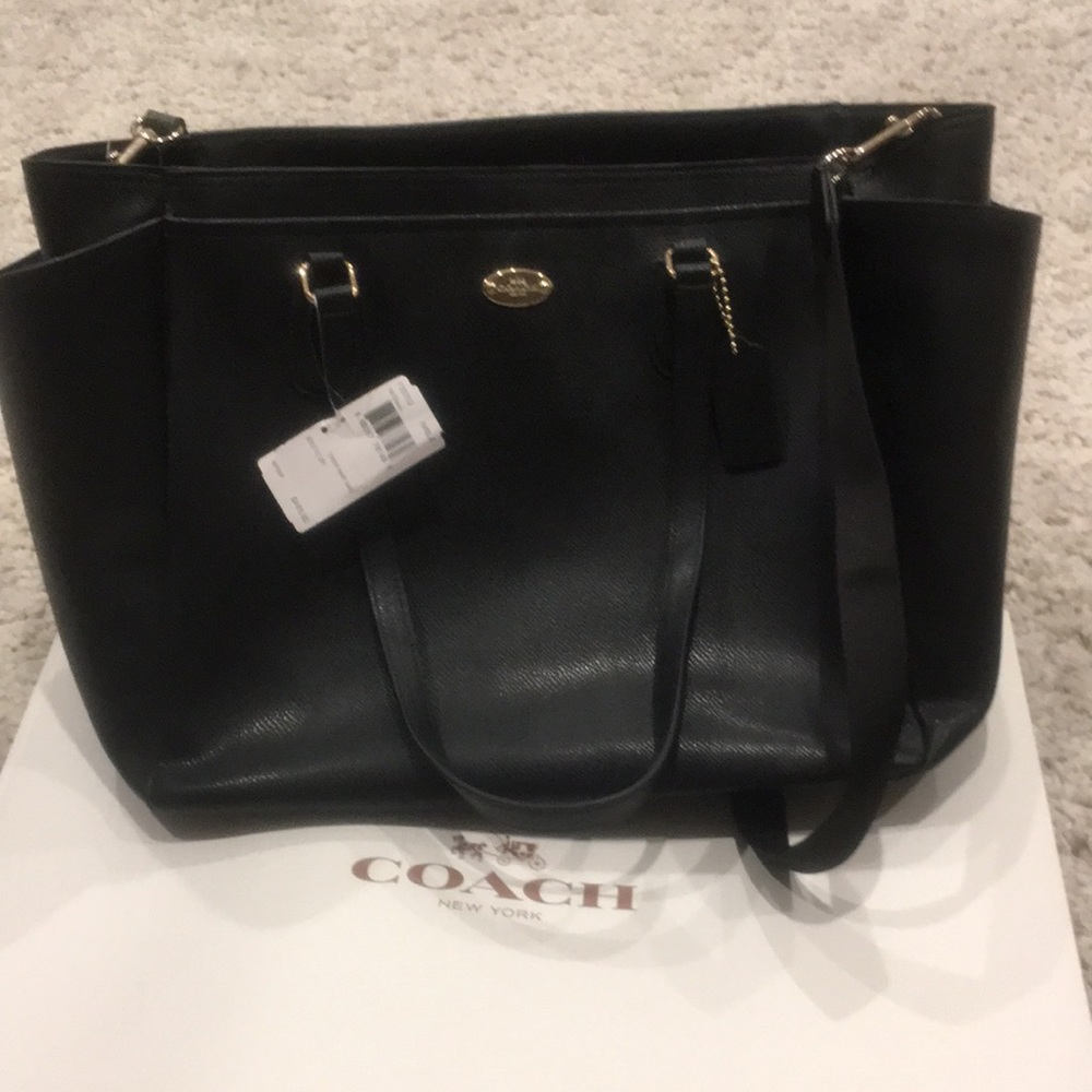 Coach Bag brand new, black leather
